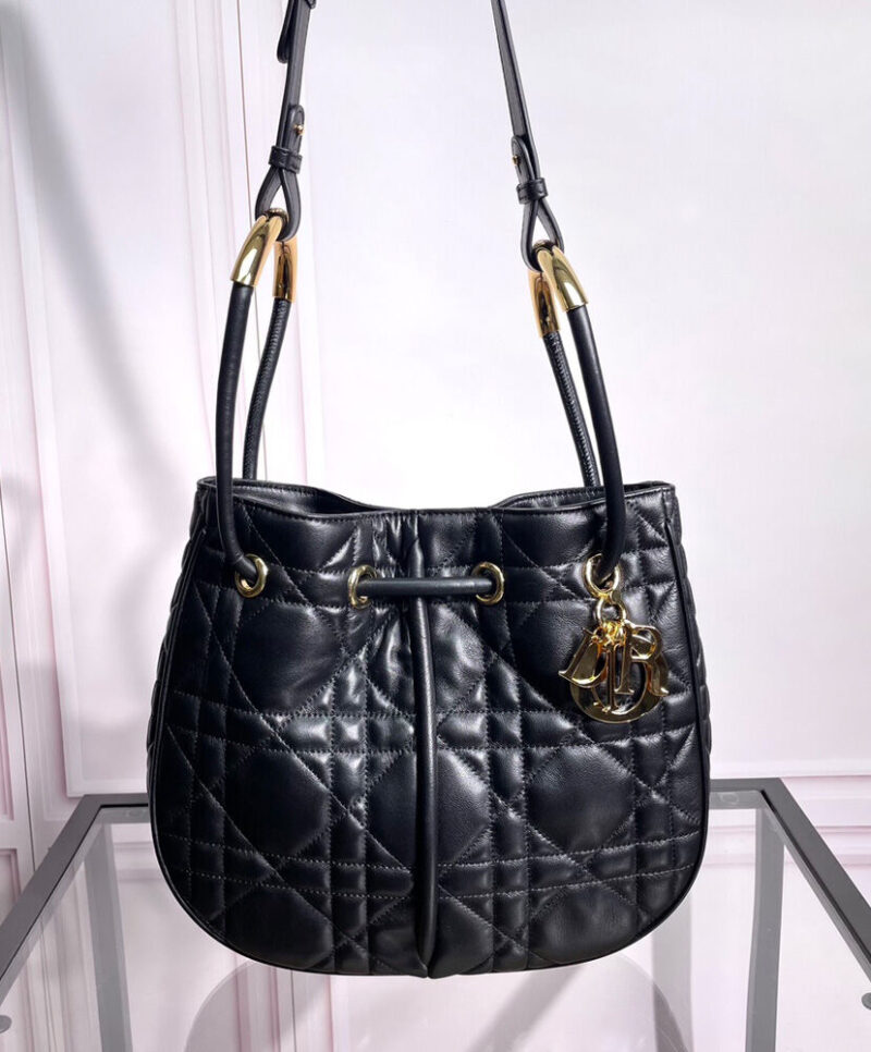 Christian Dior Medium Dior Nolita Bag Black